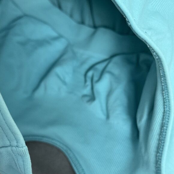 Athleta Tank Top Womens Medium Blue Racerback Empire Waist Workout Athleisure - Picture 9 of 9